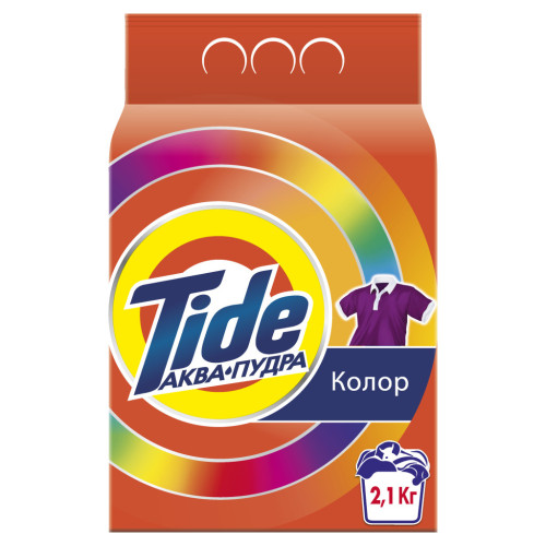 Стиральный порошок Tide Аква-Пудра Color 2.1 кг (8006540534274) – Tide