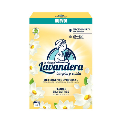 Стиральный порошок La Antigua Lavandera Полевые цветы 4.675 кг (8435495815068) – La Antigua Lavandera