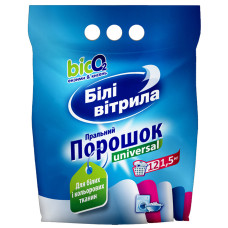Стиральный порошок Білі Вітрила Universal 1.5 кг (4820017661034)