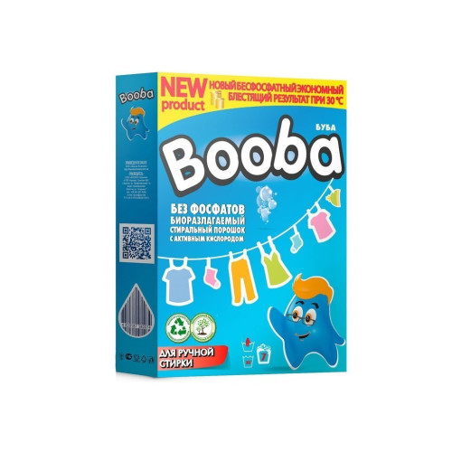 Пральний порошок Booba Ручний 350 г (4820187580074) – Booba