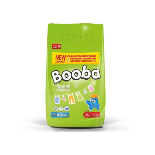 Пральний порошок Booba Універсал 1400 г (4820187580036) – Booba