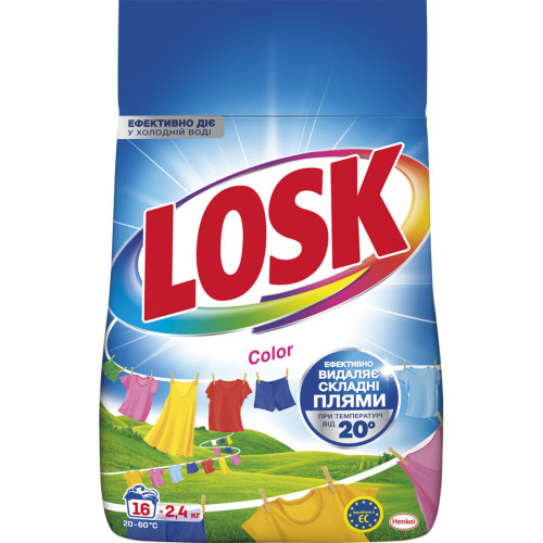 Стиральный порошок Losk Color Автомат 2.4 кг (9000101805529) – Losk
