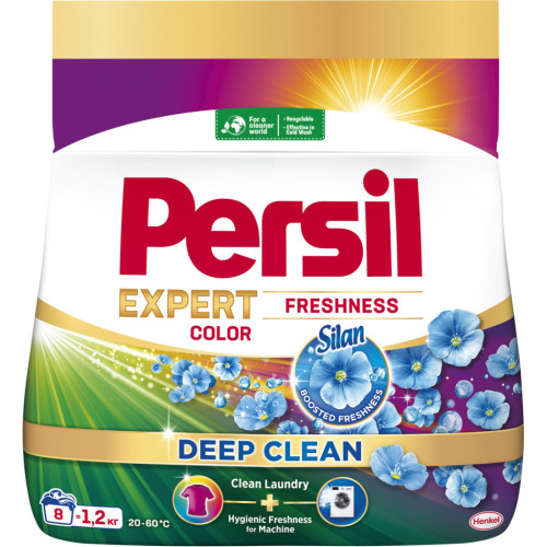 Пральний порошок Persil Expert Deep Clean Автомат Color Свіжість від Silan 1.2 кг (9000101804652) – Persil