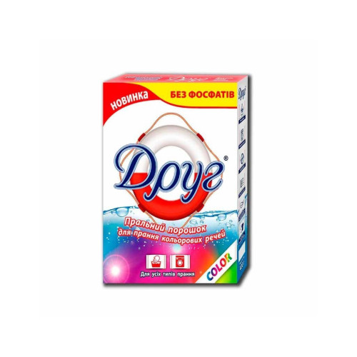 Стиральный порошок Друг Color 400 г (4820023366473) – Друг