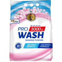 Стиральный порошок Pro Wash Universal Весенняя свежесть 3 кг (4823128004875)