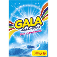 Пральний порошок Gala Аква-Пудра Морська свіжість для кольорової білизни 300 г (8006540512159)
