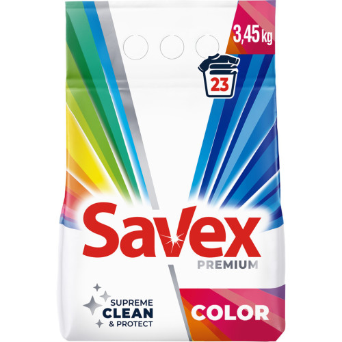 Стиральный порошок Savex Premium Color 3.45 кг (3800024047923) – Savex