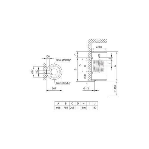 Бойлер косвенного нагрева TIKI Econ MCL 100V9 (700163) – TIKI (вид 1)