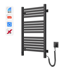 Сушарка для рушників Navin Авангард Х, 800х480, Wi-Fi, чорний муар, правобічна (12-272055-4880)