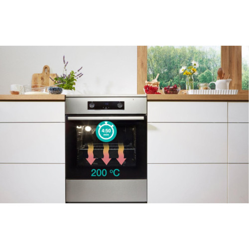 Плита Gorenje GEC5C41SG електрична склокерамічна, 70л, 50x60см, дисплей, прог (GEC5C41SG) – Gorenje (вид 1)