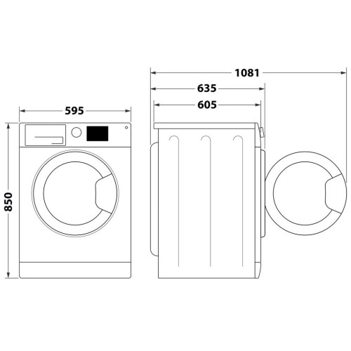 Пральна машина Whirlpool FFB11469BCVUA – Whirlpool (вид 1)