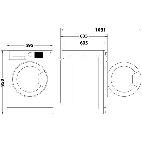 Пральна машина Whirlpool FFWDB1176258BCVUA – Whirlpool (вид 1)