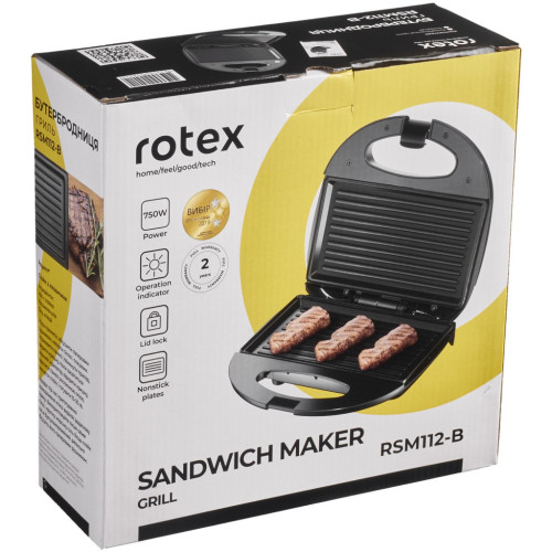 Сэндвичница Rotex RSM112-B – ROTEX (вид 4)