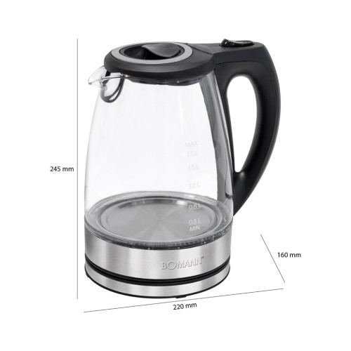 Електрочайник Bomann WKS 6032 G CB (WKS6032GCB) – Bomann (вид 2)