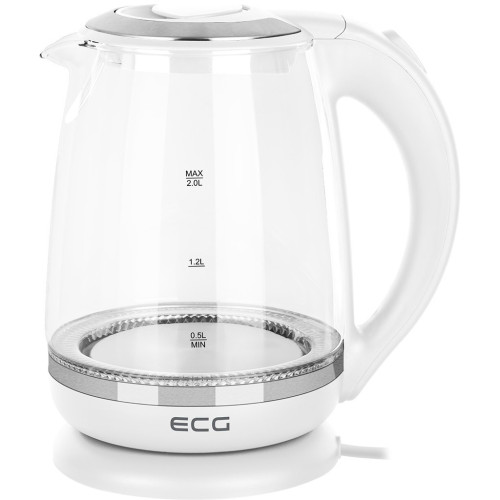 Электрочайник ECG RK 2020 White Glass (RK2020 White Glass) – ECG