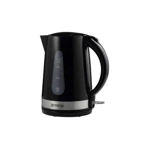 Електрочайник Gorenje 1.7л, 2,200 Вт, strix контроль, скло, чорний (K17OGP) – Gorenje