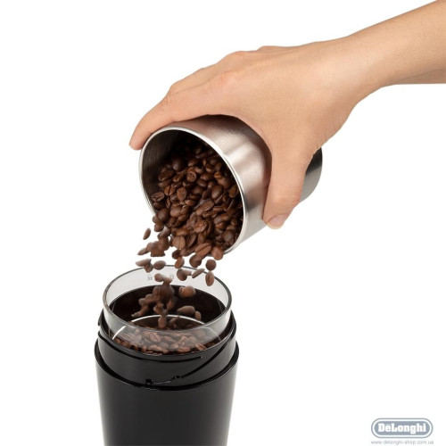 Кофемолка DeLonghi KG 200 BK (KG200BK) – DeLonghi (вид 1)