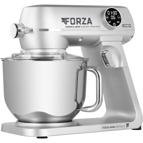 Кухонный комбайн ECG FORZA 6600 Metallo Argento – ECG (вид 1)