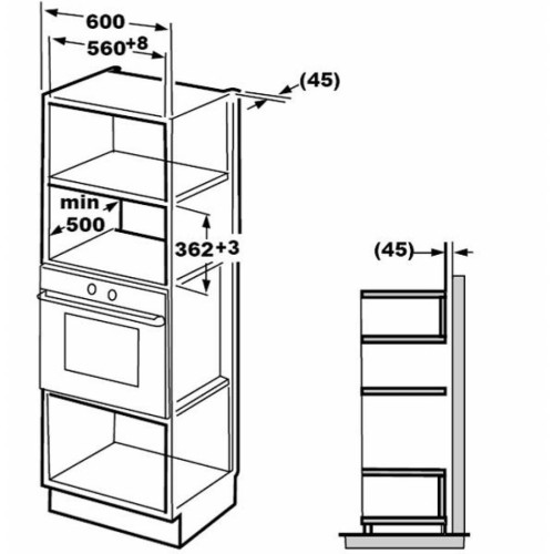 Микроволновая печь Hansa AMM20BEXH – Hansa (вид 2)