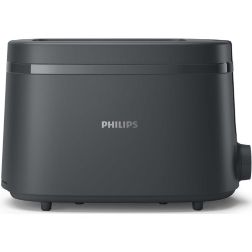Тостер Philips Essentials Collection 650Вт, пластик, темно-сірий (HD2510/90) – PHILIPS (вид 1)