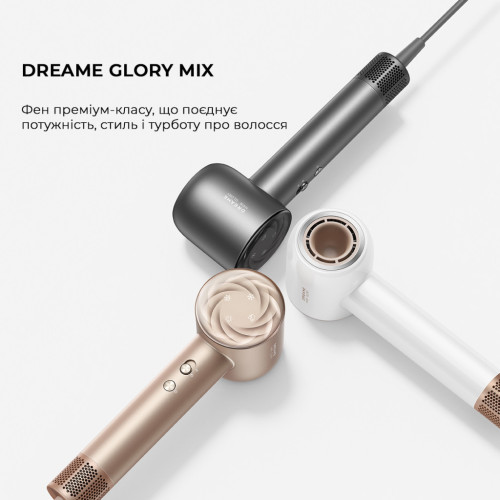 Фен Dreame Glory Mix Black (AHD18-BK) – Dreame (вид 1)