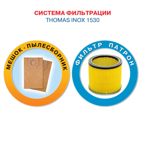 Пилосос Thomas INOX 1530 PRO (786200) – THOMAS (вид 2)