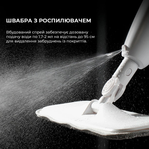 Пылесос Deerma Spray Mop White (TB500) – DEERMA (вид 2)