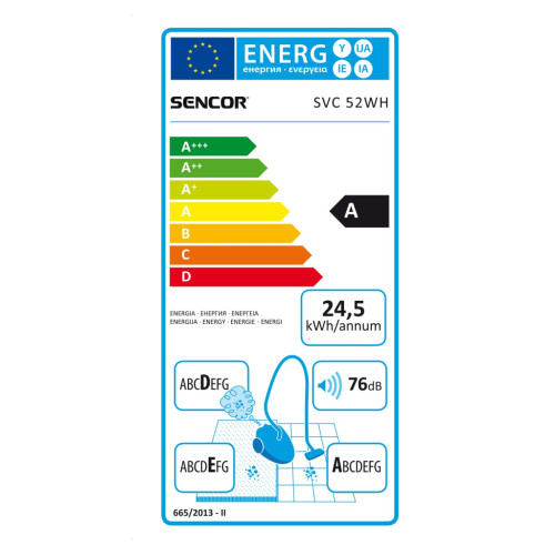 Пилосос Sencor SVC 52WH – SENCOR (вид 2)