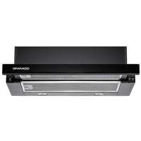 Вытяжка кухонная GRANADO Telde 603-700 black glass (GCH116311)