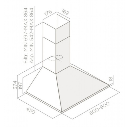 Вытяжка кухонная Elica BERLIN CR/A/60 (BERLINCR/A/60) – Elica (вид 1)