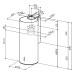 Вытяжка кухонная Faber Cylindra Plus Bk Matt A37 (335.0606.998) – Faber (вид 2)