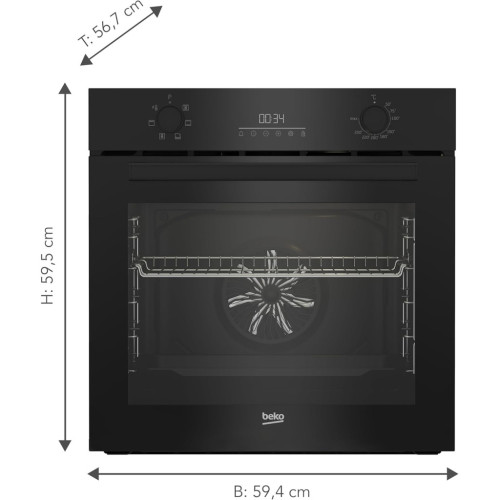Духовой шкаф Beko BBIE17300B – Beko (вид 1)