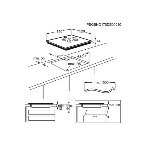 Варочная поверхность Electrolux LIV63431BW – Electrolux (вид 1)