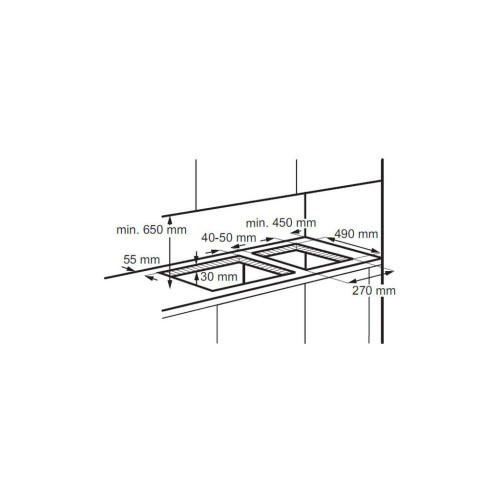 Варочна поверхня Electrolux EGC3322NVK – Electrolux (вид 3)