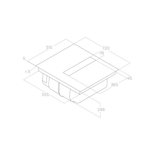 Варочна поверхня Elica NIKOLATESLA FIT BL/A/72 – Elica (вид 2)
