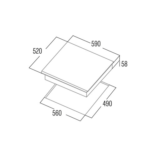 Варочная поверхность Cata IB 6324E2 BK (08063119) – Cata (вид 2)