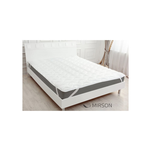 Наматрацник MirSon Eco Light №1718 Cotton звичайний White 150x200 см (2200002889506) – MirSon (вид 1)