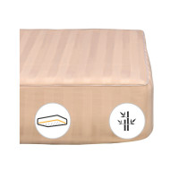 Наматрасник MirSon Наматрасник MirSon Carmela Bamboo 613 100x200 см (2200000386 (2200000386557)