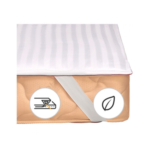 Наматрацник MirSon Deluxe з тенсел (Modal) 337 (2200000387714) – MirSon