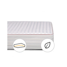 Наматрасник MirSon Deluxe с Тенсель (Modal) 338 (2200000139382)