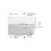 Наматрацник MirSon №1034 Alberto Bamboo Strong Aloe Vera (2200001502475) – MirSon (вид 2)