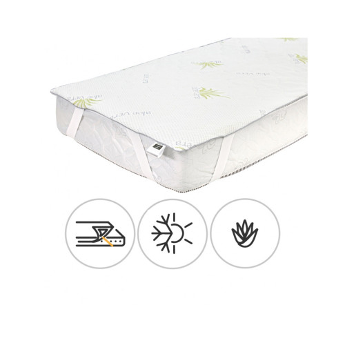 Наматрасник MirSon №1047 Alberto Тенсель (Modal) Seasons Aloe Vera (2200001507579) – MirSon