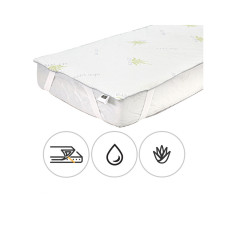 Наматрасник MirSon №1048 Alberto Тенсель (Modal) Aloe Vera (2200001508446)