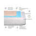 Наматрацник MirSon Royal Pearl тенсел (Modal) Waterproof 318/3 (2200000373441) – MirSon (вид 1)