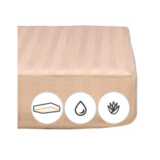 Наматрасник MirSon хлопковый Carmela Waterproof Cotton Aloe Vera 274/2 1 (2200000374776)