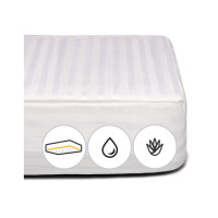 Наматрасник MirSon хлопковый Royal Pearl Waterproof Cotton Aloe Vera 274/3 (2200000370662)