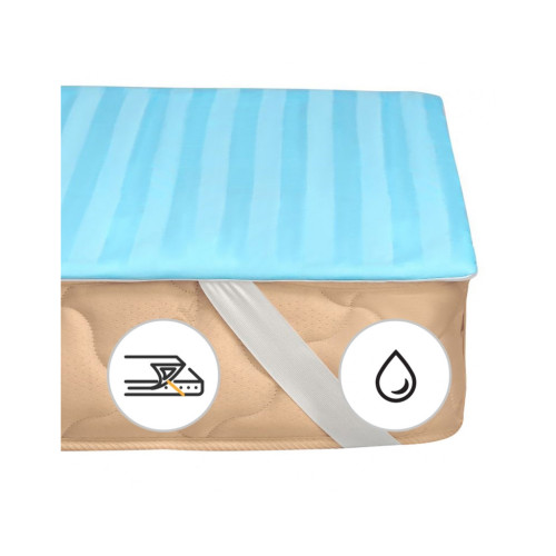 Наматрасник MirSon хлопковый Valentino Waterproof Cotton 272/1 1 (2200000340320) – MirSon (вид 2)