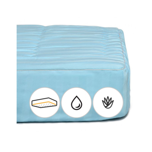 Наматрацник MirSon бавовняний Valentino Waterproof Cotton Aloe Vera 274/1 (2200000340597) – MirSon