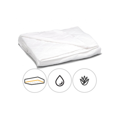 Наматрасник MirSon шелковый Silk двусторонний Aloe Vera 298 (2200000373090) – MirSon (вид 1)