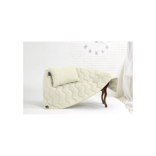 Ковдра MirSon Набір BamBoo №1683 Eco Light Pink Ковдра 155х215 + подушка (2200002655705) – MirSon (вид 1)
